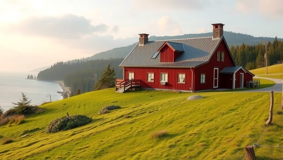 Magdalena Forsbergs familj och hennes make Henrik